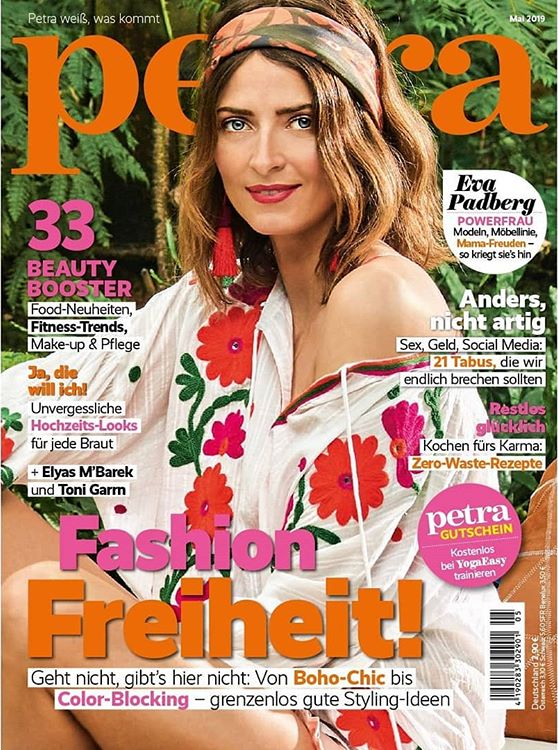 Cover Petra Magazin - Eva Padberg